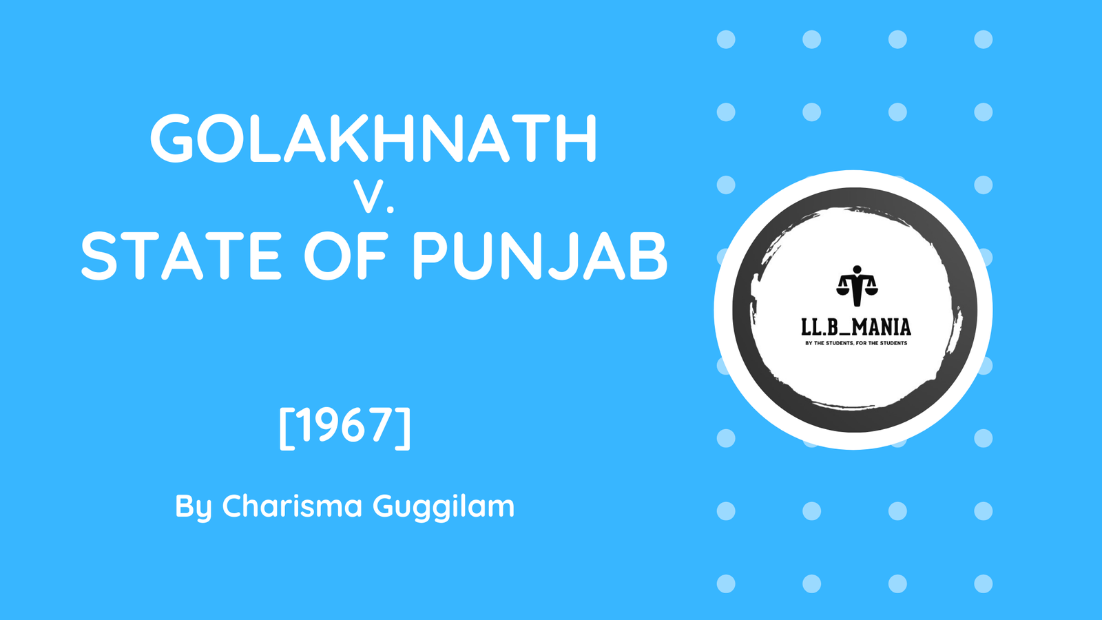 Golakhnath v. State of Punjab (1967)